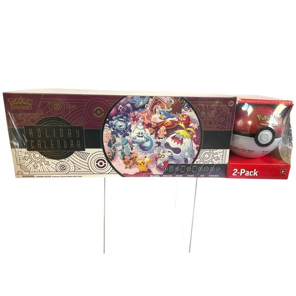Pokemon TCG 2025 Holiday Advent Calendar Bundle Costco Exclusive Sealed New - Picture 1 of 7